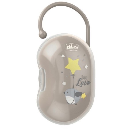 Chicco Porta Succhietto per due ciucci colore neutro 1 pezzo Chicco Porta Succhietto per due ciucci colore neutro 1 pezzo
