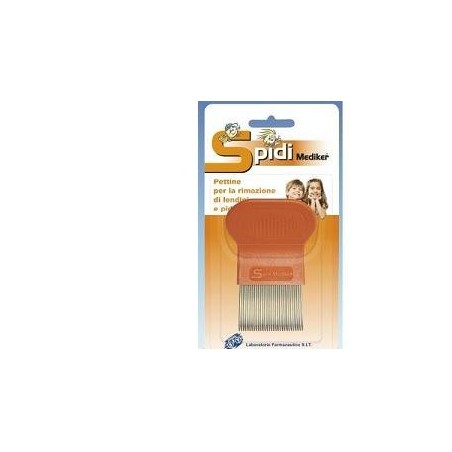 Spidi Mediker pettine per la rimozione di pidocchi e lendini 1 pezzo Spidi Mediker pettine per la rimozione di pidocchi e lendini 1 pezzo