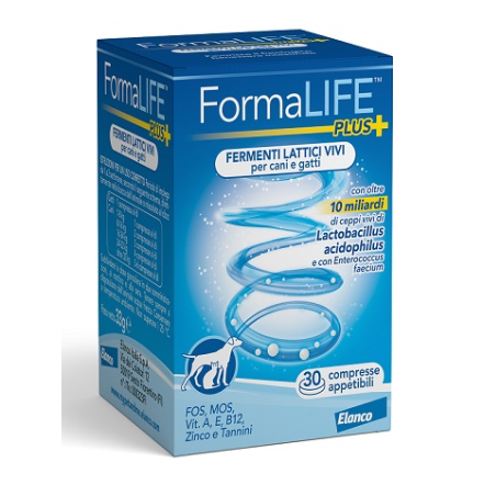 Formalife fermenti lattici vivi per cani/gatti 30compresse appetibili Formalife fermenti lattici vivi per cani/gatti 30compresse appetibili