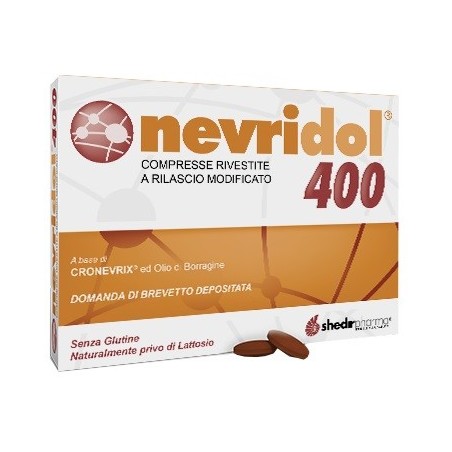 Shedir Pharma Unipersonale Nevridol 400 40 Compresse Rilascio Modificato Shedir Pharma Unipersonale Nevridol 400 40 Compresse Rilascio Modificato