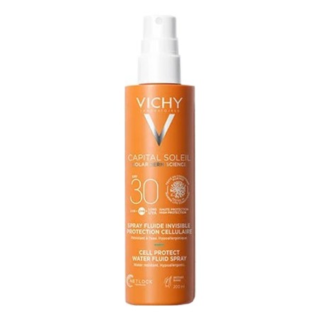 Vichy Capital Soleil Spray SPF30 Spray solare invisibile no macchie bianche 200 ml Vichy Capital Soleil Spray SPF30 Spray solare invisibile no macchie bianche 200 ml