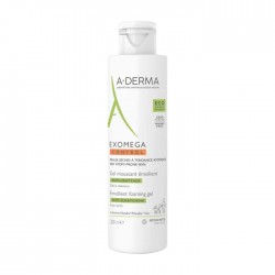 A-Derma Exomega Control Gel Detergente per pelle secca 200ml