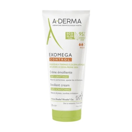 Aderma Exomega Control Crema emolliente anti prurito viso e corpo pelle secca 200 ml Aderma Exomega Control Crema emolliente anti prurito viso e corpo pelle secca 200 ml