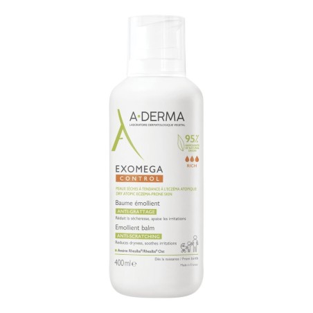 Aderma Exomega Control Balsamo emolliente anti prurito pelle secca e atopica 400 ml Aderma Exomega Control Balsamo emolliente anti prurito pelle secca e atopica 400 ml