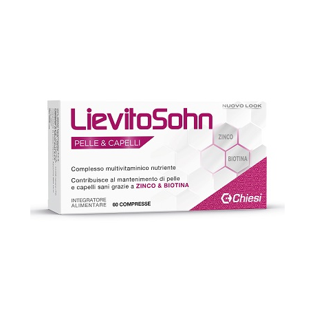 Lievitosohn 60 Compresse Integratore per la Salute di Intestino, Pelle e Capelli