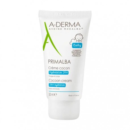 A-Derma Primalba Crema Cocon 24h idratazione per neonati 50ml