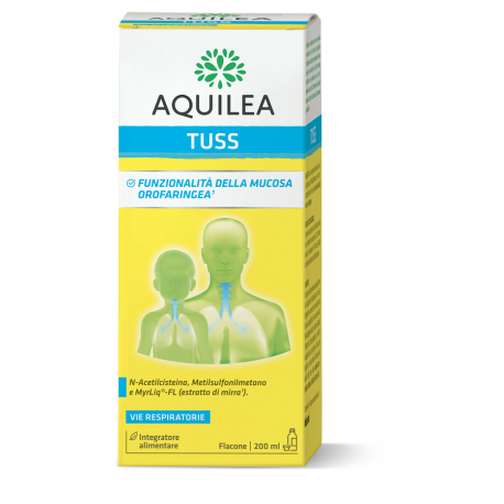 Uriach Aquilea Tuss funzionalità della mucosa orofaringea 200 ml