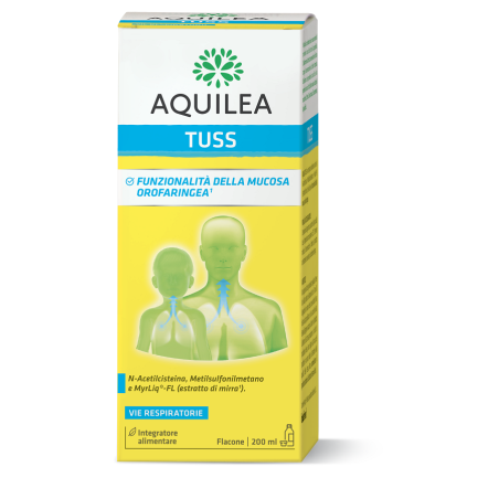 Uriach Aquilea Tuss funzionalità della mucosa orofaringea 200 ml Uriach Aquilea Tuss funzionalità della mucosa orofaringea 200 ml