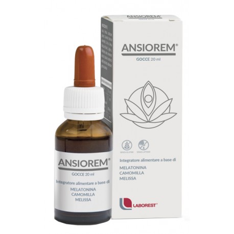 Uriach Ansiorem Gocce integratore per rilassamento e benessere mentale 20 ml