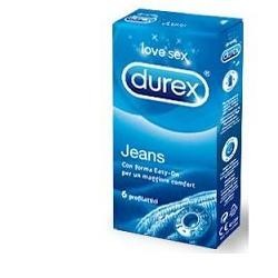 Durex Jeans Easy On - Preservativi facili da indossare 6 pezzi