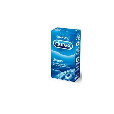 Durex Jeans Easy On - Preservativi facili da indossare 6 pezzi Durex Jeans Easy On - Preservativi facili da indossare 6 pezzi