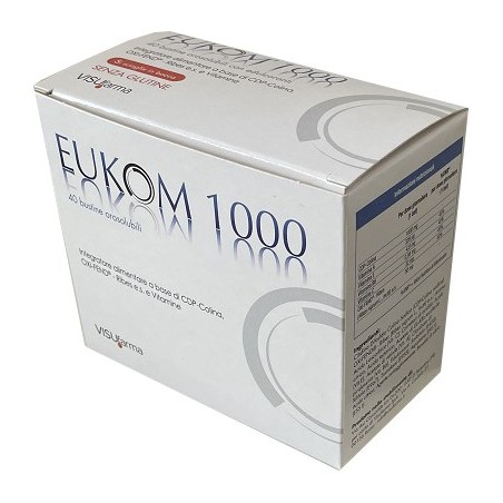 Eukom 1000 - 40 bustine orosolubili Eukom 1000 - 40 bustine orosolubili