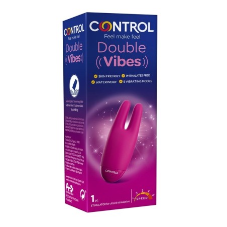 Control Double Vibes - Vibratore doppia vibrazione 1 pezzo Control Double Vibes - Vibratore doppia vibrazione 1 pezzo