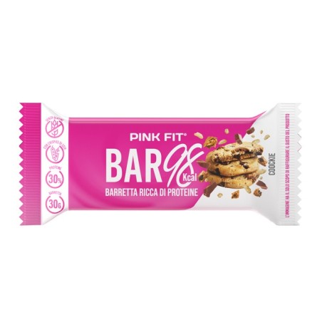 Pink Fit Bar Cookie - Barretta proteica gusto cookie 30 g Pink Fit Bar Cookie - Barretta proteica gusto cookie 30 g