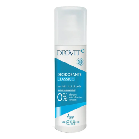 Deovit Deodorante Classico per tutti i tipi di pelle 100ml Deovit Deodorante Classico per tutti i tipi di pelle 100ml