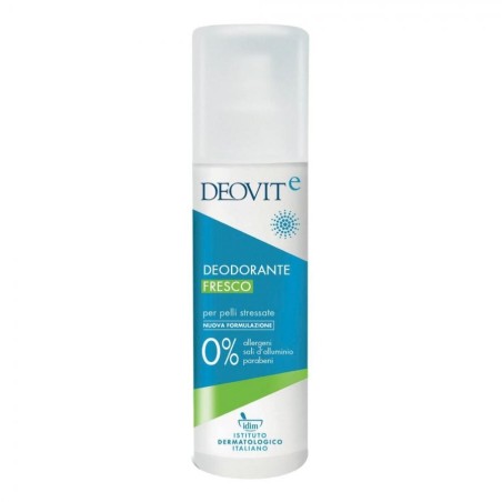 Deovit Deodorante Fresco per pelli stressate 100ml Deovit Deodorante Fresco per pelli stressate 100ml