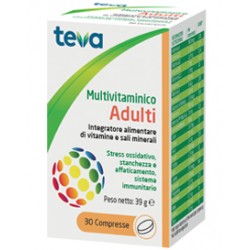 Teva Multivitaminico Adulti integratore per uomo e donna 30 compresse