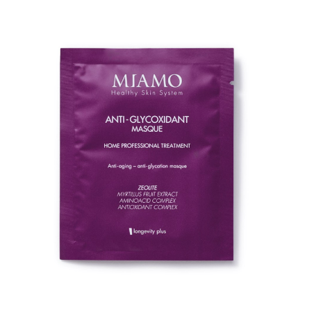 Miamo Anti Glycoxidant Masque - Maschera viso anti age 6 buste da 10 ml Miamo Anti Glycoxidant Masque - Maschera viso anti age 6 buste da 10 ml