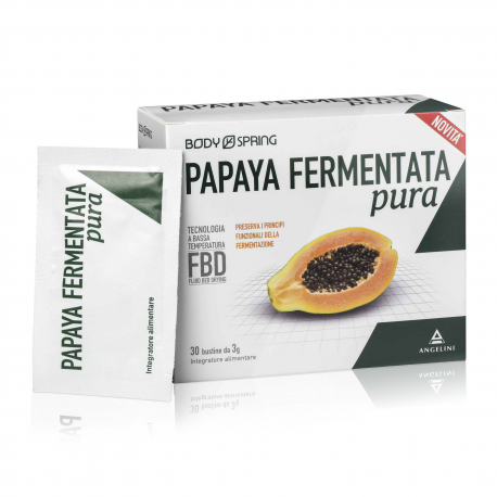 Body SPring Papaya Fermentata Pura integratore antiossidante 30 bustine