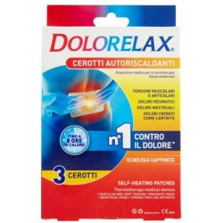 Dolorelax Cerotti riscaldanti per tensioni articolari e muscolari 3 pezzi