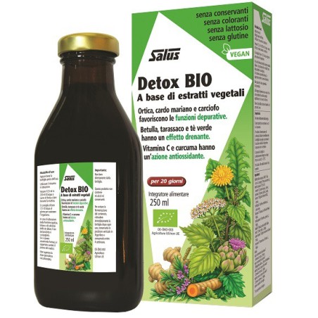 Salus Detox Bio integratore depurativo drenante 250 ml Salus Detox Bio integratore depurativo drenante 250 ml