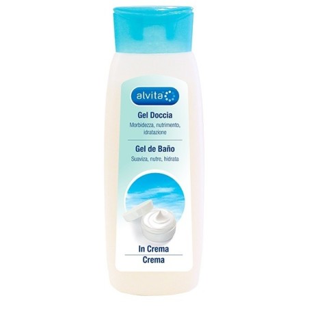 Alvita Gel doccia crema ammorbidente idratante 300 ml Alvita Gel doccia crema ammorbidente idratante 300 ml