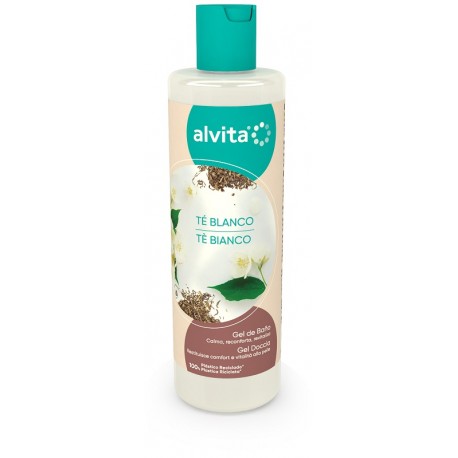 Alvita Gel doccia al tè bianco delicato e profumato 300 ml