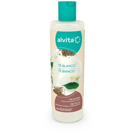 Alvita Gel doccia al tè bianco delicato e profumato 300 ml Alvita Gel doccia al tè bianco delicato e profumato 300 ml
