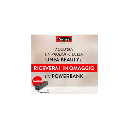 Swisse Power Bank omaggio