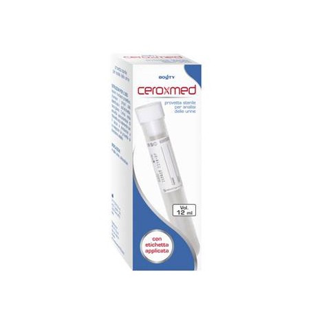  Ceroxmed provetta sterile per analisi delle urine 1 pezzo da 12 ml