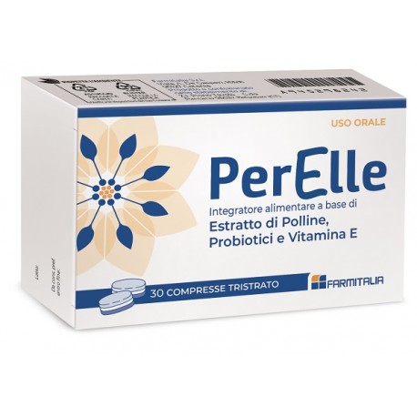 PerElle Integratore con Estratto di Polline per sistema immunitario 30 compresse