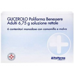 6 contenitori monodose 6,75 g di Polifarma Glicerolo