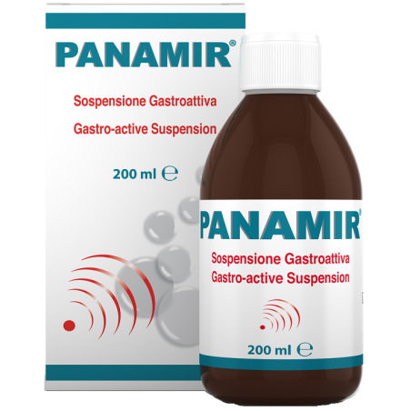 Panamir Sospensione Gastroattiva per meteorismo nausea vomito 200 ml Panamir Sospensione Gastroattiva per meteorismo nausea vomito 200 ml