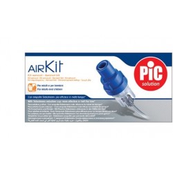 PIC Air Kit per Aerosol con Ampolla e Accessori per Adulti e Bambini
