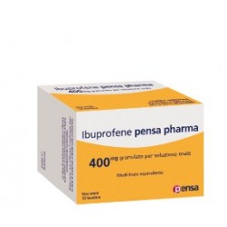 Ibuprofene Pensa Pharma 400 mg 12 bustine granulato per sospensione orale