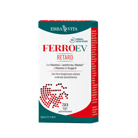 Ferro EV Retard Integratore ferro e vitamine 30 compresse Ferro EV Retard Integratore ferro e vitamine 30 compresse