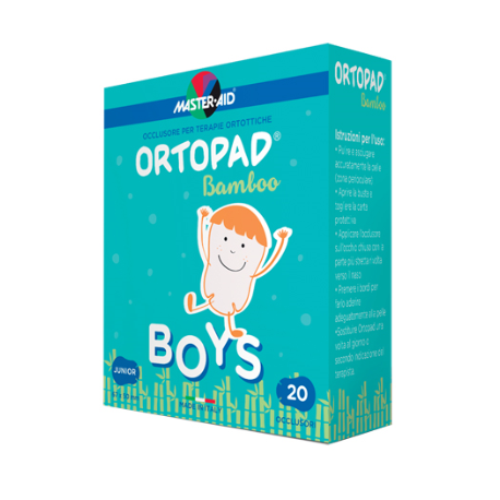 Ortopad Boys Medium Cerotto Oculare per Ortottica 20 Pezzi