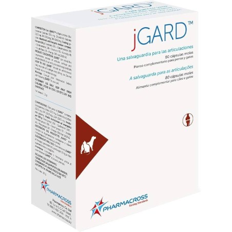 jGard Mangime complementare per articolazioni di cani e gatti 80 perle jGard Mangime complementare per articolazioni di cani e gatti 80 perle