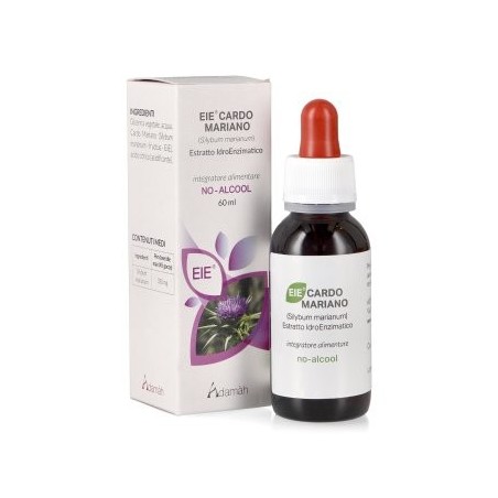 Adamàh Eie Cardo Mariano gocce Integratore per la funzionalità digestiva 60ml Adamàh Eie Cardo Mariano gocce Integratore per la funzionalità digestiva 60ml