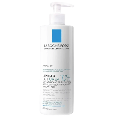 La Roche Posay Lipikar Lait Urea 10% - Latte corpo idratante per pelle a tendenza atopica 400 ml La Roche Posay Lipikar Lait Urea 10% - Latte corpo idratante per pelle a tendenza atopica 400 ml