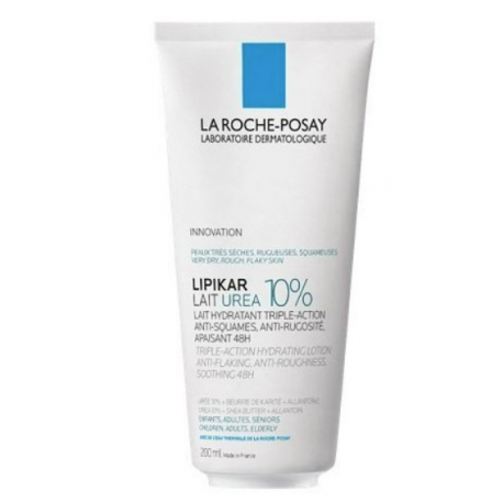 La Roche Posay Lipikar Lait Urea 10% - Latte corpo idratante per pelle a tendenza atopica 200 ml