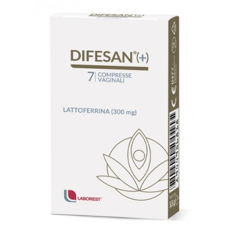 Uriach Difesan+ 7 compresse vaginali con lattoferrina per salute della mucosa cervico-vaginale