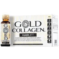 Gold Collagen Hairlift Integratore pe la crescita dei capelli 10 flaconcini