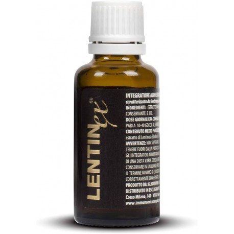 Lentinex integratore di funghi fermentati per sistema immunitario 30ml