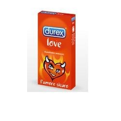 Durex Love profilattico trasparente in lattice anatomico 6 pezzi