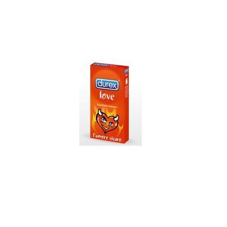 Durex Love profilattico trasparente in lattice anatomico 6 pezzi