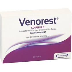 Welcome Pharma Venorest integratore per gambe leggere 30 capsule