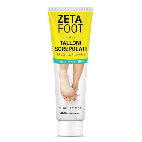 Zetafoot Crema Talloni screpolati idratante intensiva con urea 10% 50 ml