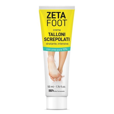 Zetafoot Crema Talloni screpolati idratante intensiva con urea 10% 50 ml Zetafoot Crema Talloni screpolati idratante intensiva con urea 10% 50 ml
