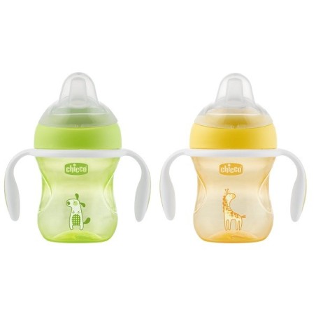 Chicco Tazza Transition Neutra per passaggio da allattamento a tazza dai 4 mesi Chicco Tazza Transition Neutra per passaggio da allattamento a tazza dai 4 mesi
